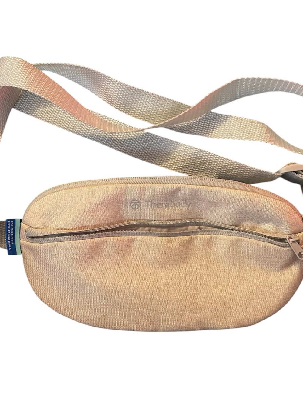 Therabody Beige Crossbody Sling Bag